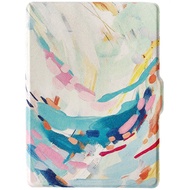 Ốp Lưng Bảo Vệ Kindle Paperwhite 3/4/5 Youth Edition 2024 Móc Từ Tính M2L3EK Tranh Sơn Dầu Màu Sắc S