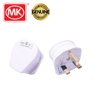MK ( 646 ) Heavy Duty Bakelite 13Amp Fused 3Pin PLUG TOP With SIRIM Approved