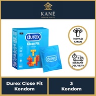 Kondom Durex Close Fit isi 3 Pcs