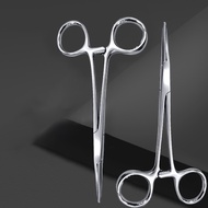 Hemostatic forceps medical stainless steel surgical forceps needle holding instruments curved and st
