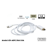 TINYTECH MINI DISPLAY PORT-MALE TO HDMI-MALE CABLE 1.8 METER (CB-MDP/HM1.8M)