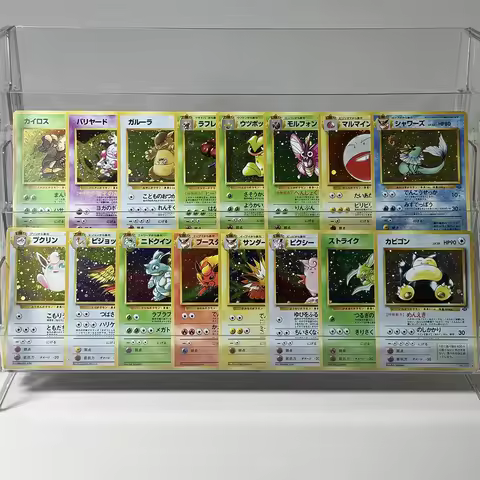 Pokémon Japanese Jungle Foil Game Cards PTCG Snorlax Jolteon Flareon Nidoqueen Scyther Pidgeot Wiggl