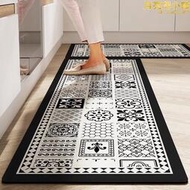PU皮革廚房地墊可擦免洗防水防油防滑滿鋪專用高級簡約地毯可裁剪