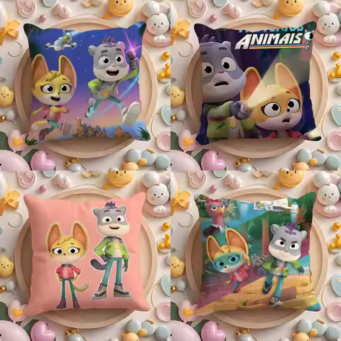 Anime The C-Creature Cases Cushion Cover Home & Car Multi-Scene Pillow Cover - Reversible, Soft & Du