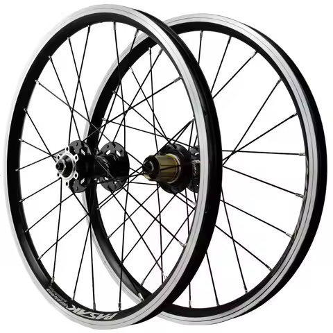 Pasak Mtb Wheelset 20 Inch 406 451 Disc Brake 24 Holes V Brake Rim Schrader Valve HG 12s
