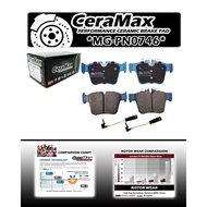BENZ C43AMG C205 W205 GLC C253 X253 MG-PN0746 CERAMAX REAR BRAKE PAD