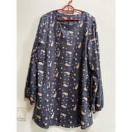 baju muslimah kelabu