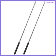 📦 2pcs Flag Stick Tour Guide Flag Pole Telescoping Handheld Flagpoles Stainless Steel