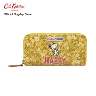 Cath Kidston Snoopy Continental Placement Zip Wallet กระเป๋า กระเป๋าสตางค์  กระเป๋าสตางค์แคทคิดสตัน