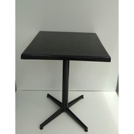 60CM Round/Square Fibre Glass Table with Epoxy Stand /Cafeteria Table /Dining Table /Meja Kafe