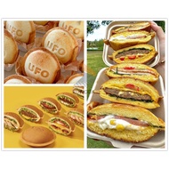 Gelato Panini Press 120MM Sandwich Press Flying Saucer Hamburger Maker UFO Burger Machine UFO Ice Cr