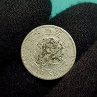 C1902龍銀.日本明治30年10錢銀幣