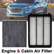28113-D3300 97133-D1000 Engine Cabin Pollen Air Filter For Hyundai Tucson TL Kia Sportage QL 1.6L GD
