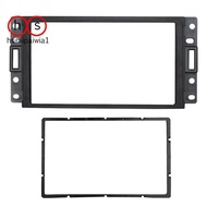 Radio DVD Stereo CD Panel Dash Mount Trim Frame Double Din Fascia for  H3 for  97X/