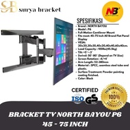Bracket Bracket Bracket TV LED LCD 43" - 80" Inch North Bayou Original Premium