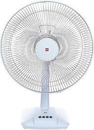 KDK A40AS Table Fan with 40cm Plastic Blade, Silver Blue