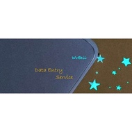 Data Entry Service - #Data Entry & Email for #Admin & #Account & #HR