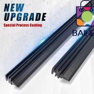 BAIHEE Refill Strips, Durable Rubber Car Wiper Blade,  Easy To Replace 6mm 14/16/17/18/19/20/21/22/2