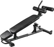 Adjustable Weight Bench,Sit-Up Bench for Full Body Workout and Decline Bench Press with Reverse Crunch Handle with 4 Adjustable Height Settings