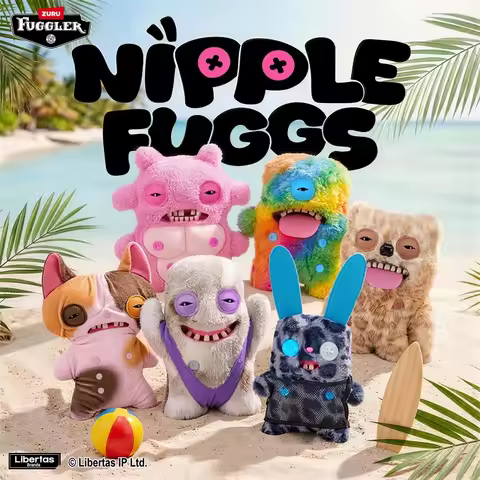 Original Fuggler Fugglercorns Plush Toys Fugglers Funny Ugly Monsters Nipple Fuggs Stuffed Plushies 