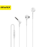 Awei PC-7 Wired Earphone In-Ear 3.5mm Headset With Mic Earphones Headphone Strong Deep Bass High Sound Quality COD
