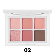 OD276 ODBO SIGNATURE EYESHADOW PALETTE โอดีบีโอ ซิกเนเจอร์ อายแชโดว์ พาเลท 6 สี