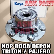 FRONT WHEEL HUB BEARING MITSUBISHI TRITON PAJERO KOYO 2DUF050N-7