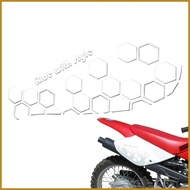 Motorcycle Honeycomb Stickers Reflective Motor Bike Stickers And Decals Car Decor Outside Sticker Protector Decal gosg