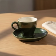 Expresso Cup Set moss green/brown capacity 60ml