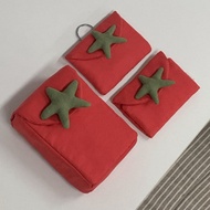 [KATZE] Tomatoes Pouch Wallet 4types iPad camera pouch