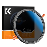 K&F Concept Variable ND2-ND32 (1-5 Stop) & CPL 2-in-1 Lens Filter C-Series for Camera Lens Filter