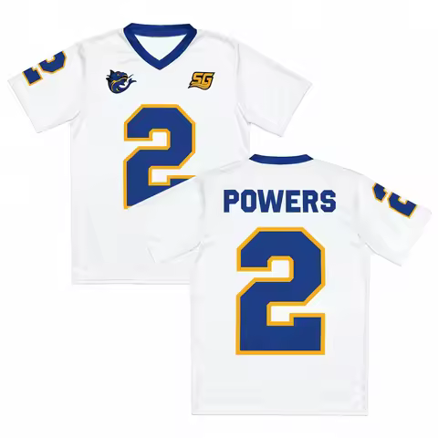 Chad Powers South Georgia Football Jersey T-shirt V-Neck Short Sleeve Sportwear Women Men Outdoor St