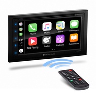 Planet Audio P9950CPA Apple Carplay Android Auto Car Multimedia Player - Double-Din, 6.75 Inch LCD T