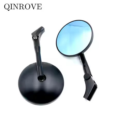 Foldable 8 10MM Mirror For Motorcycle Aluminum Alloy Round Side Mirror Universal For BMW R9T F800 Ka