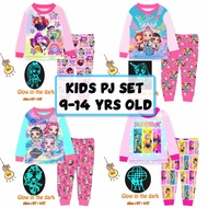 Cuddle Me 9-14 Years Old Kids Pyjamas / Glow in the Dark Children Sleepwear / Kids Pajamas Set