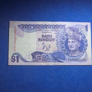 UANG KUNO 1 RINGGIT MALAYSIA LAMA