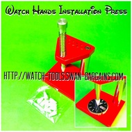 Horology Repair Wrist Watch Hour Minute Second Hands Setting Press Installation Table Stand Watch Repair Tool