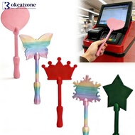 OKCATZONE 3D Printed Star Light Magic Wand NFC Payment Holder Contactless Card Holder Tap to Pay for