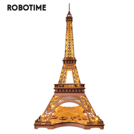 Robotime 3Dไม้ของเล่นแบบจำลองปริศนาสำหรับเด็ก