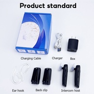 【Cepat & Lokal】DAYTECH Wireless Mini Walkie Talkie - Gaya Kait - Telinga Radio Dua Arah Sesuai untuk