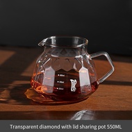 BINCOO ชุดกาแฟชงมือ Teko Kopi Kaca ขนาดแก้วกาแฟ500มล./700มล.