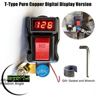 MARITA1 Truck Battery Disconnect Switch, Real Voltage Monitoring Voltage Digital Display Car Battery