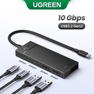 UGREEN USB C Hub 10Gbps 4 in 1 USB 3.2 Adapter with 4 USB-C 3.2, 4 Ports USB C Splitter Extender Dat