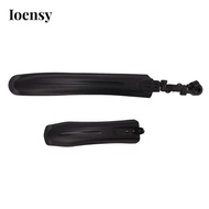 [Ioensy] 2 Pieces Two-Wheeler Plastic Mudguard Spray Protection Extended Bike Mudguard Wide Wheel Fi