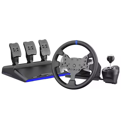 PXN V99 Racing Wheel Simulator Gaming Steering Wheel 3.2Nm Force Feedback for PC Windows 7/8/10/11,P