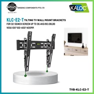 Kaloc E2 KLC-E2-T 32inch - 55inch Tilting TV Wall Mount Bracket for TV Monitor (Load:36.4KG)[MODEL:T