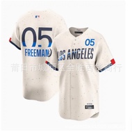 2024 New City Edition Dodgers City Connection Dodgers Baseball Jersey Number 5 Pieces Friman Jersey