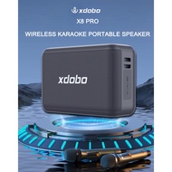 XDOBO X8 Pro Portable Karaoke Party Bluetooth Speaker With Wireless Mic 120W Power Output IPX5 Waterproof And 15 Hours Playtime