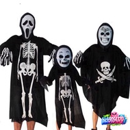 Spooky Halloween Bone Costume for Children and Adults