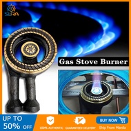 SLRA Replacements Parts Heavy Duty Double Barrel Footing LPG Burner Gas Stove Glass Top Kitchen Parts